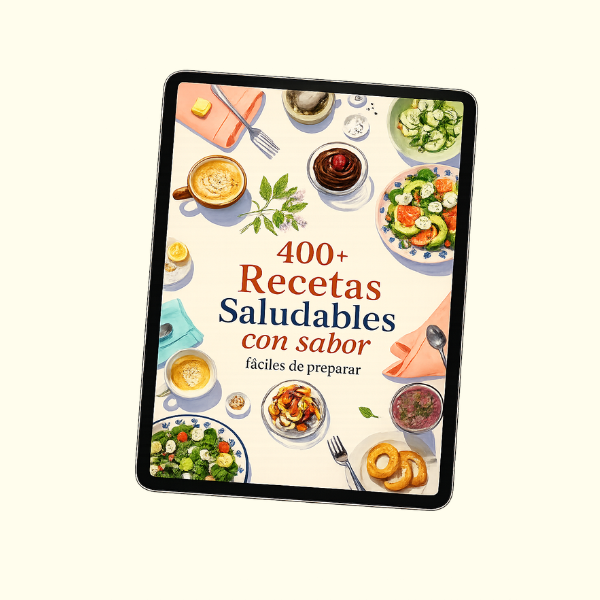 Libro Receta Saludable con Sabor